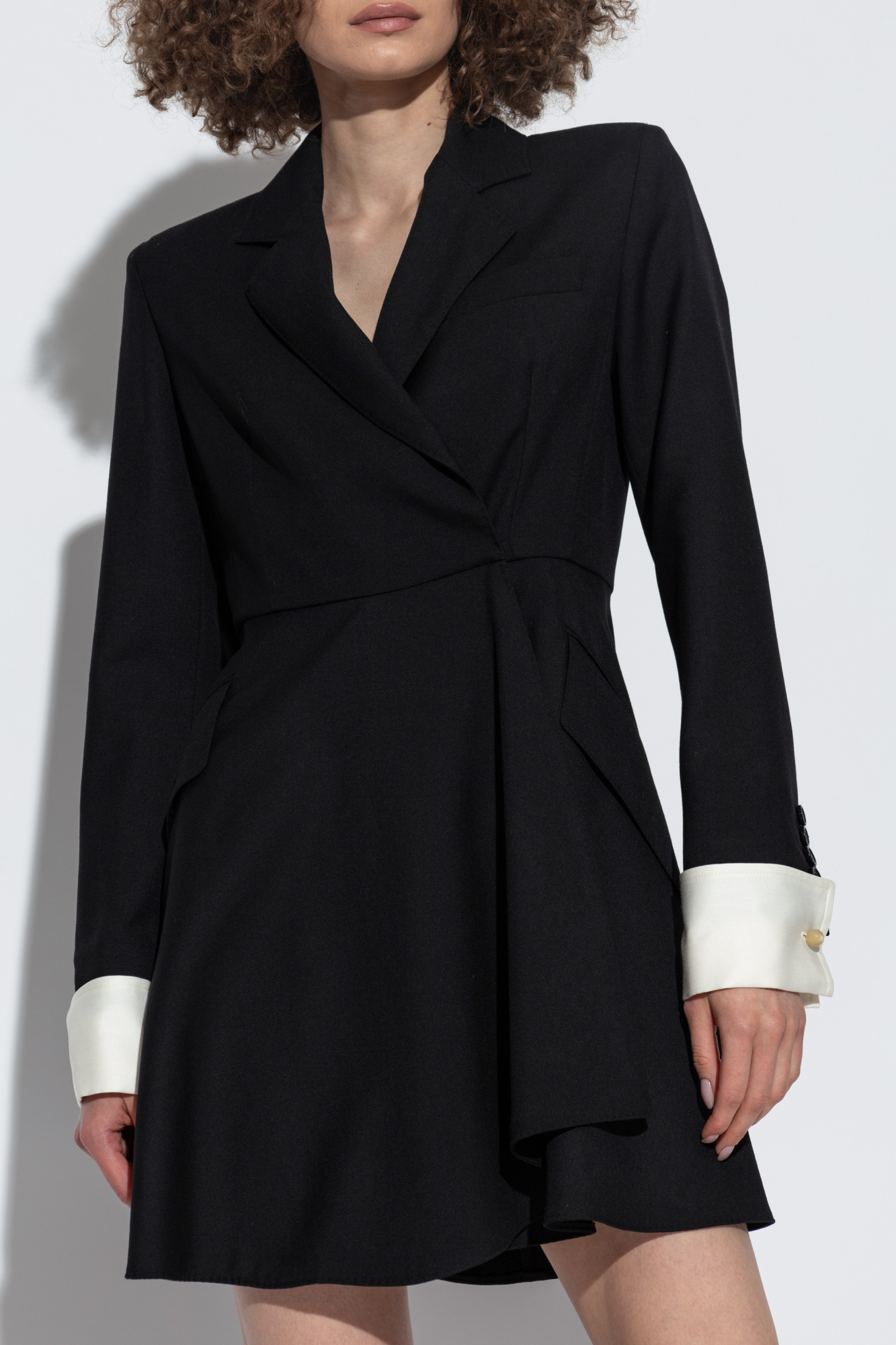Black Dress `Sella` Max Mara - silk sweatpants dolce gabbana